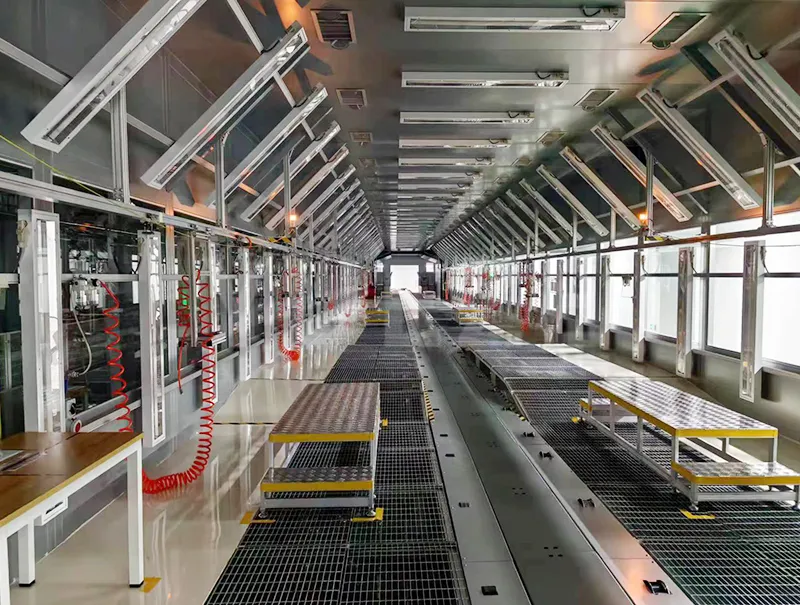 Línea de montaje automatizada