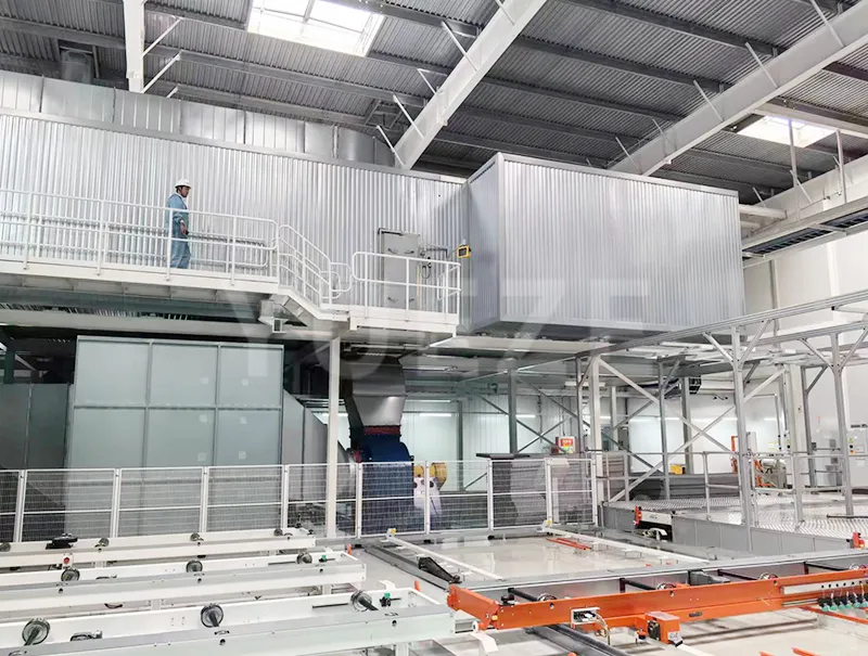 Entrega automatizada de líneas electroforéticas.