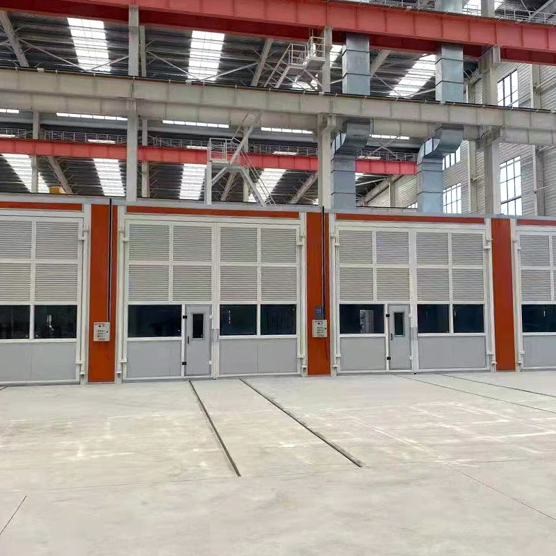 Cabina de pintura robótica automática