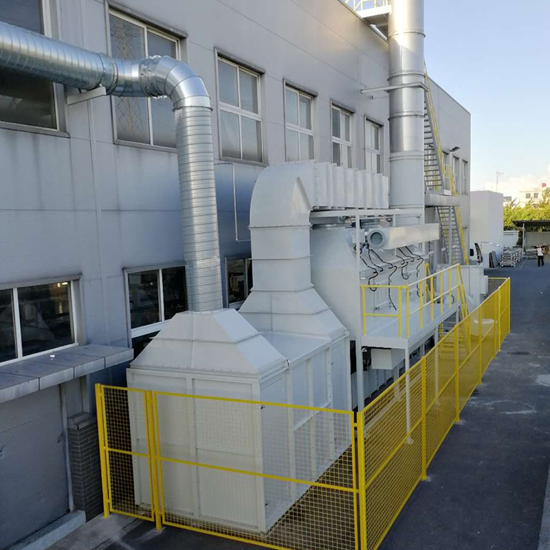 Equipos de tratamiento de gases residuales