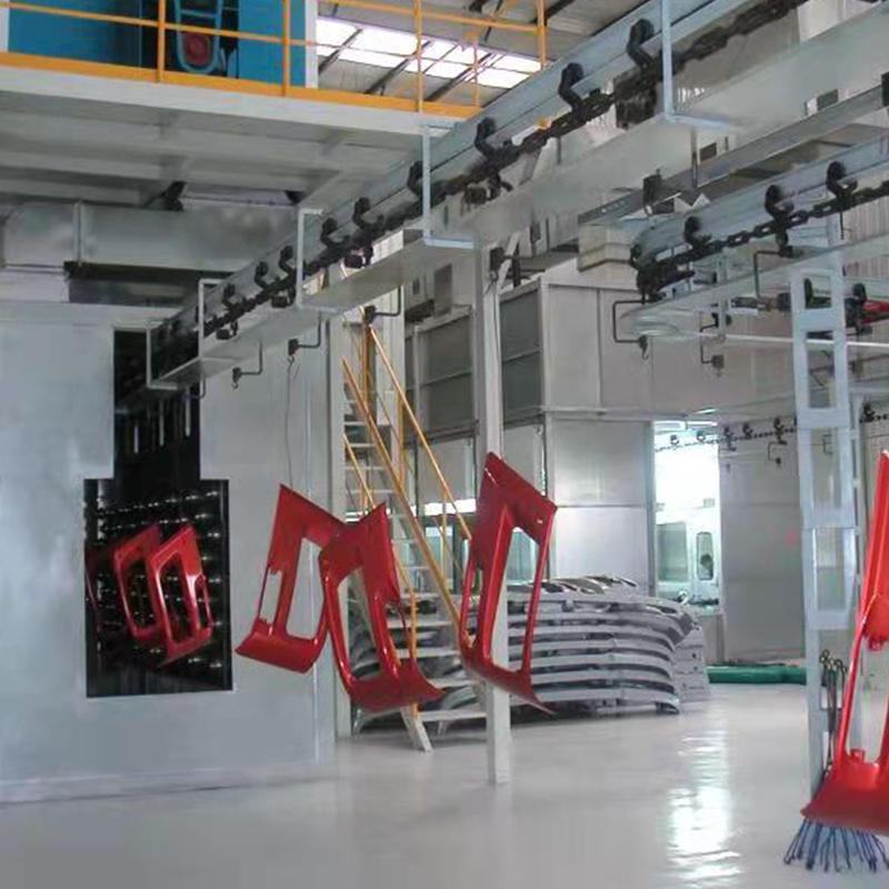 Línea de recubrimiento electroforético