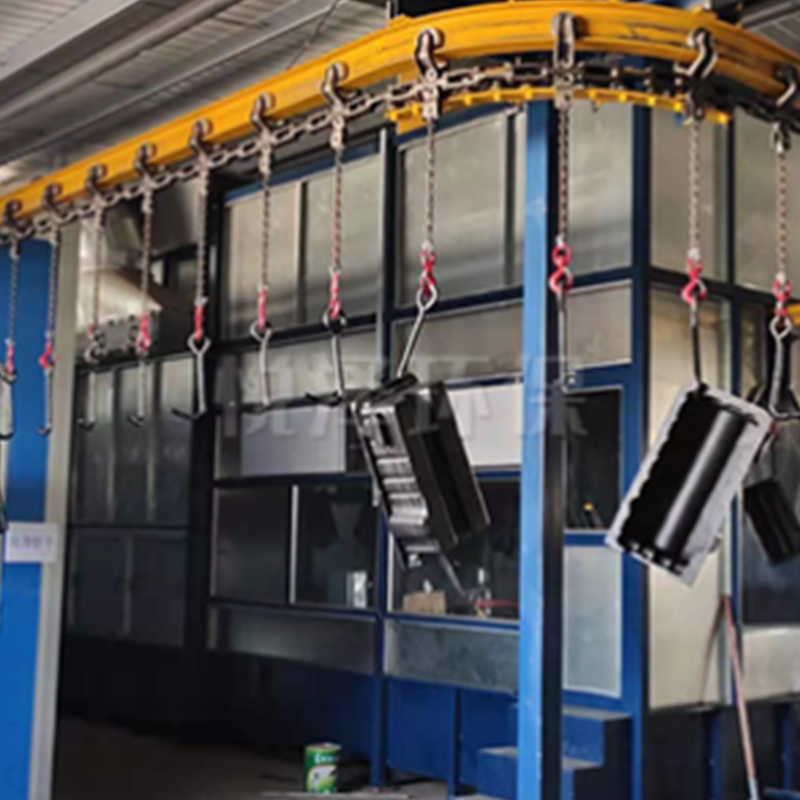 Línea de recubrimiento electroforético
