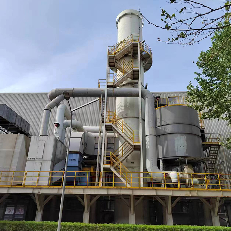 Equipos de tratamiento de gases residuales